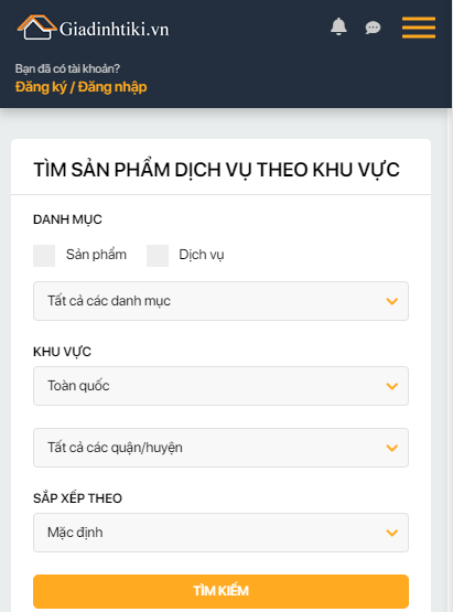 App bán hàng gồm nhiều hình thức khác nhau