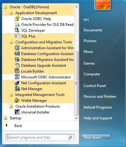 Cài đặt Oracle Database 12c trên Windows step 37