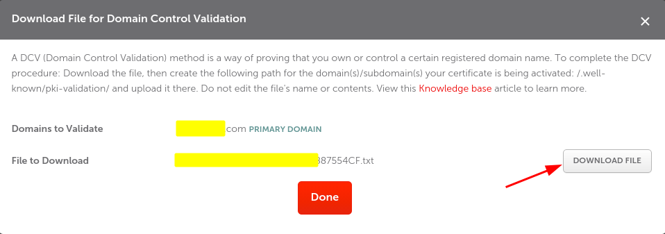 Dang ky va kich hoat PositiveSSL o Namecheap Step 9