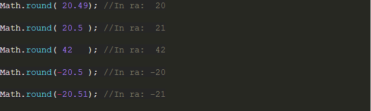 Math-round