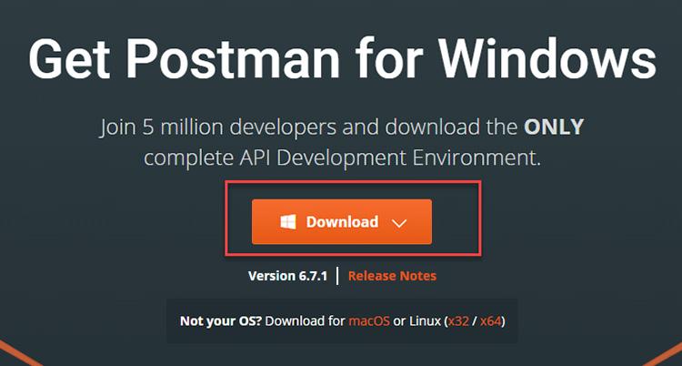 Chạy thử Postman trên nền tảng Windows