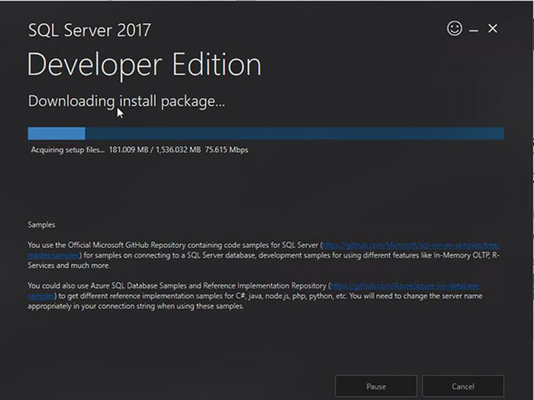 Phiên bản SQL Server 2017