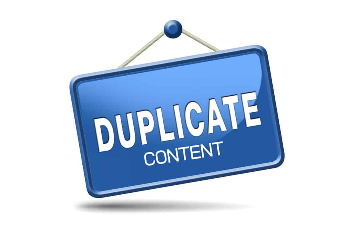 Duplicate Content