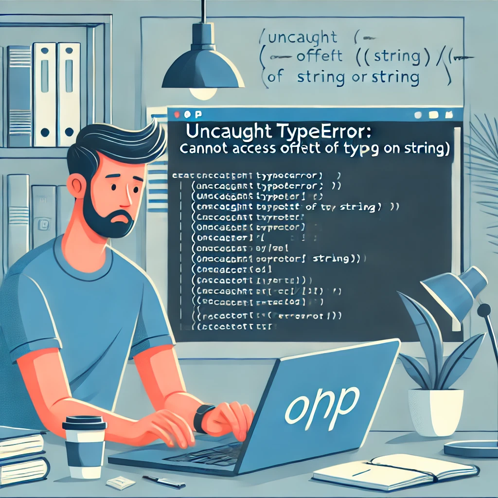 Lỗi "Uncaught TypeError: Cannot access offset of type string on string" trong PHP: Nguyên nhân và cách khắc phục